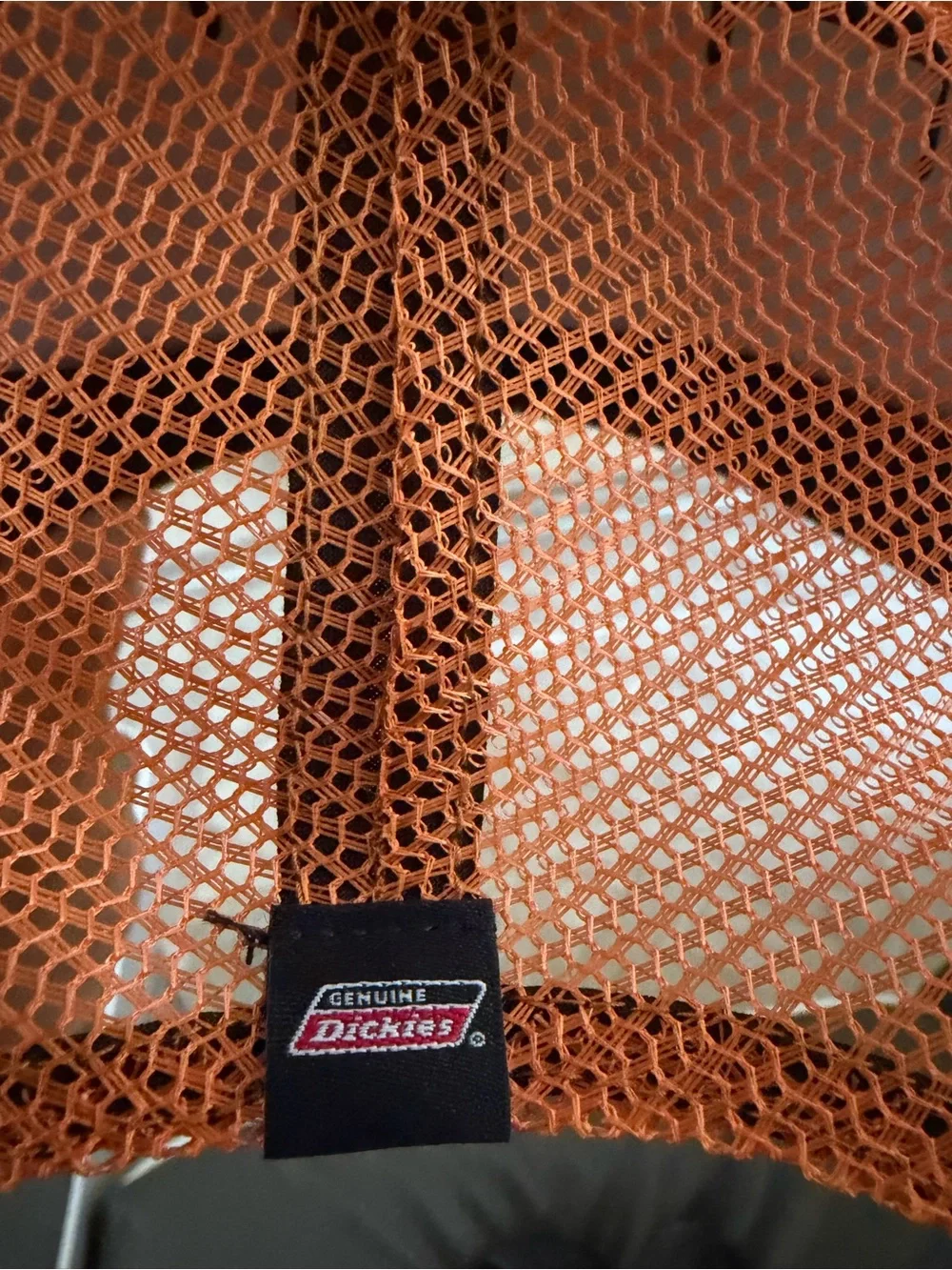Dickies Olive Green and Orange Trucker Hat